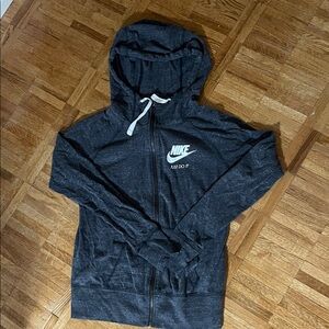 Nike Charcoal Full-Zip Hoodie
